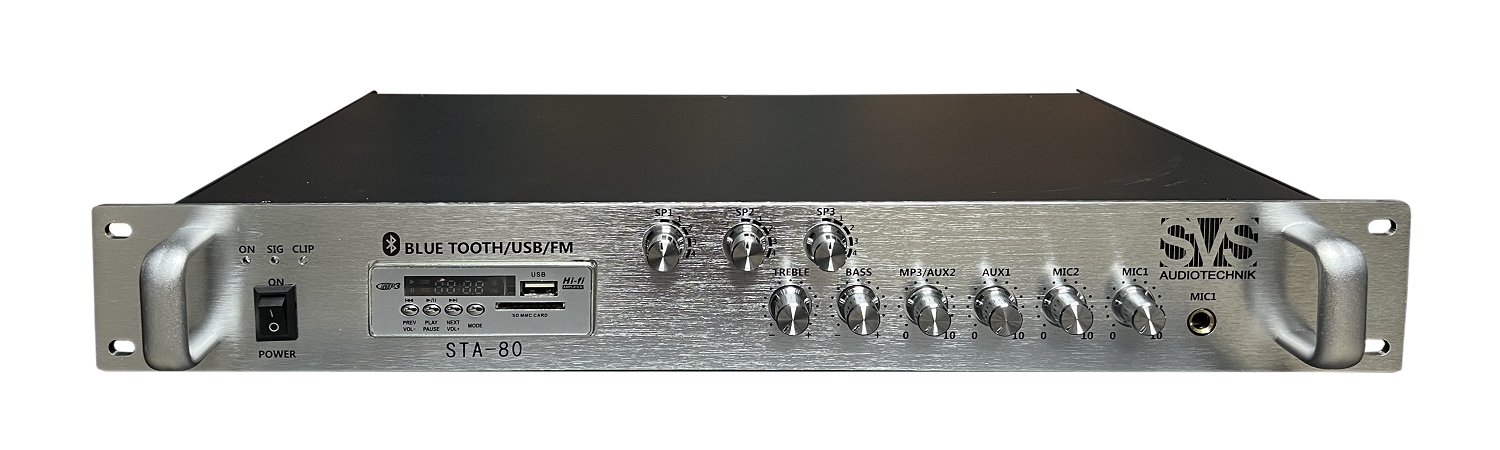 SVS Audiotechnik STA-80 Микшер-усилитель для систем Public Address в Бузулуке